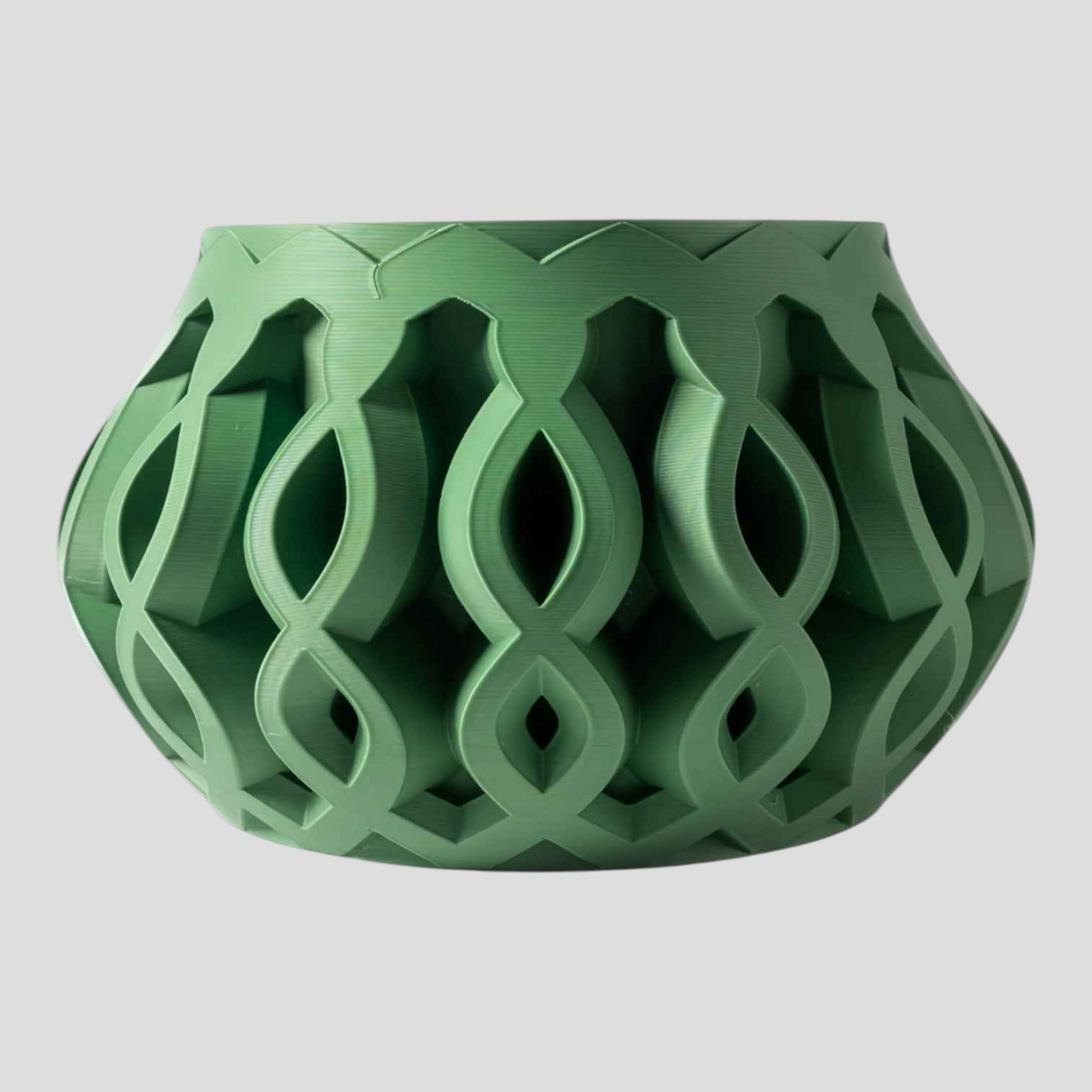 Pot de Fleur en PLA Écologique au Design Moderne Lin