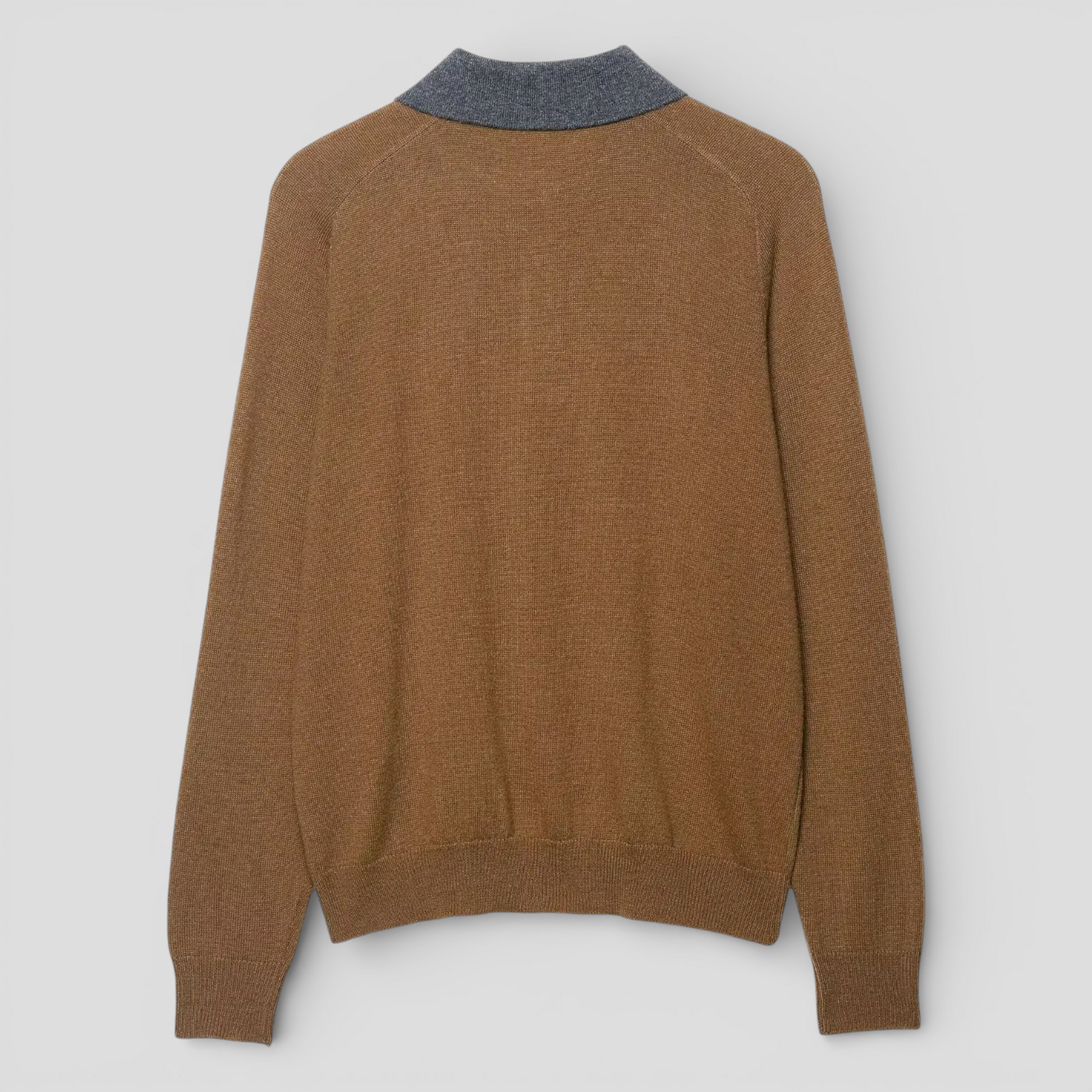 Pull Femme Col Polo Ample – Tricot Doux et Chaud | Automne Hiver Casual