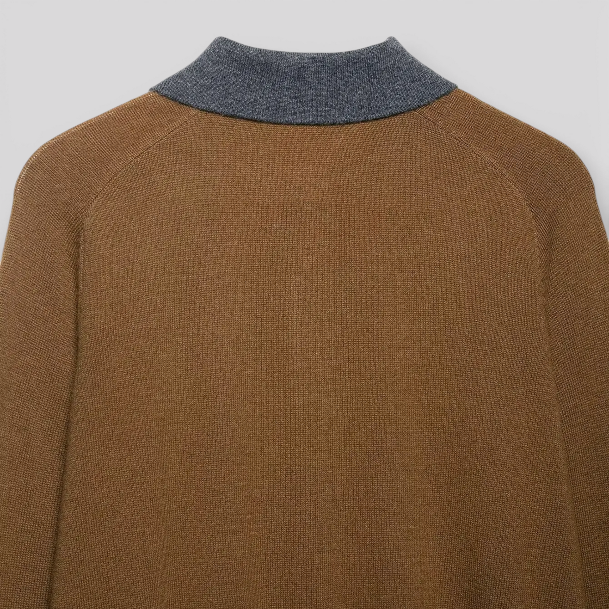Pull Femme Col Polo Ample – Tricot Doux et Chaud | Automne Hiver Casual