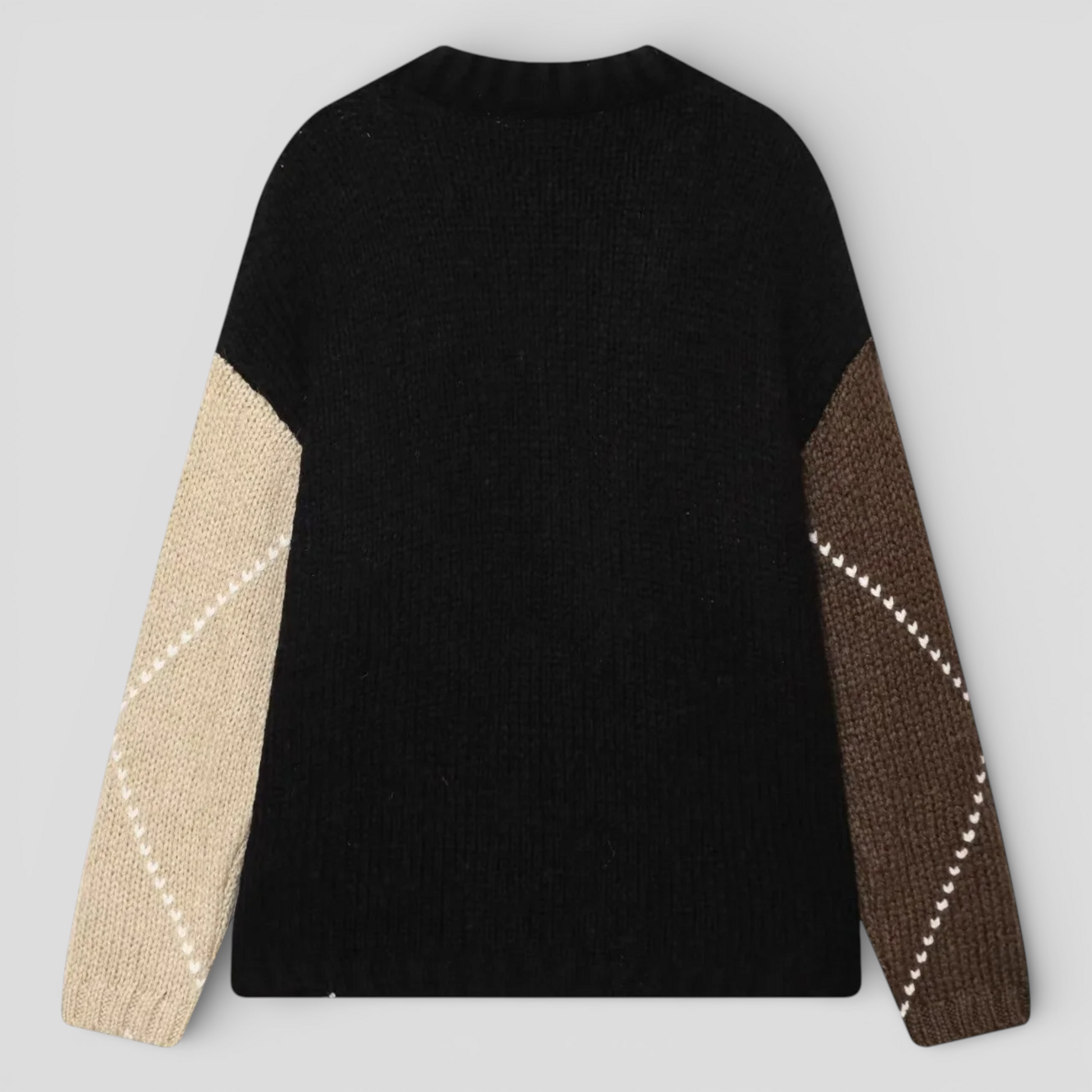 Pull Femme Ample à Manches Longues Acrylique