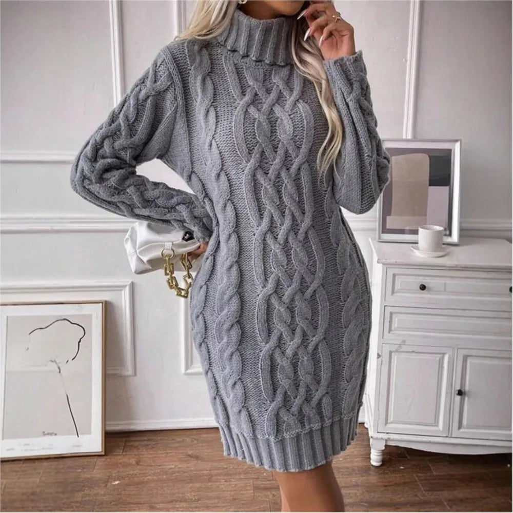 Pull Femme Chic Manches Longues Ajusté 1