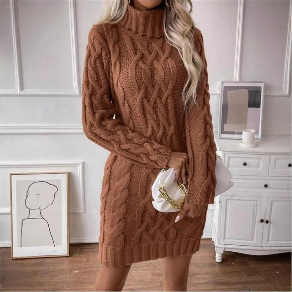 Pull Femme Chic Manches Longues Ajusté 2