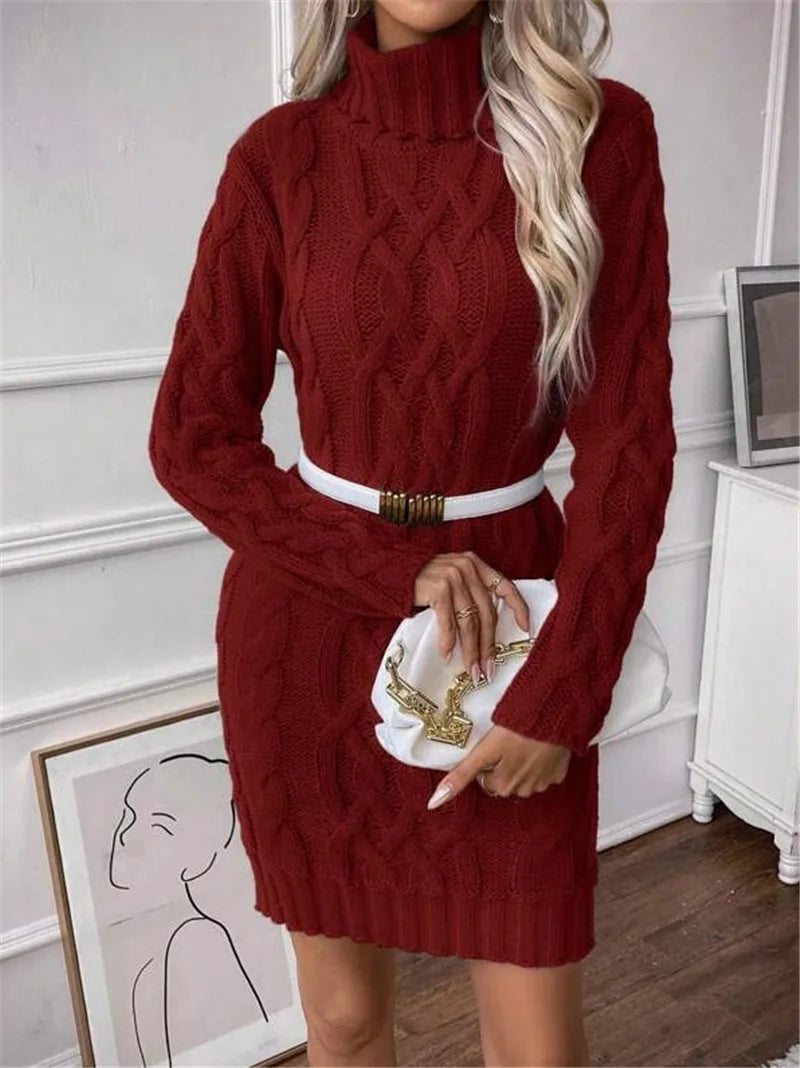 Pull Femme Chic Manches Longues Ajusté 6