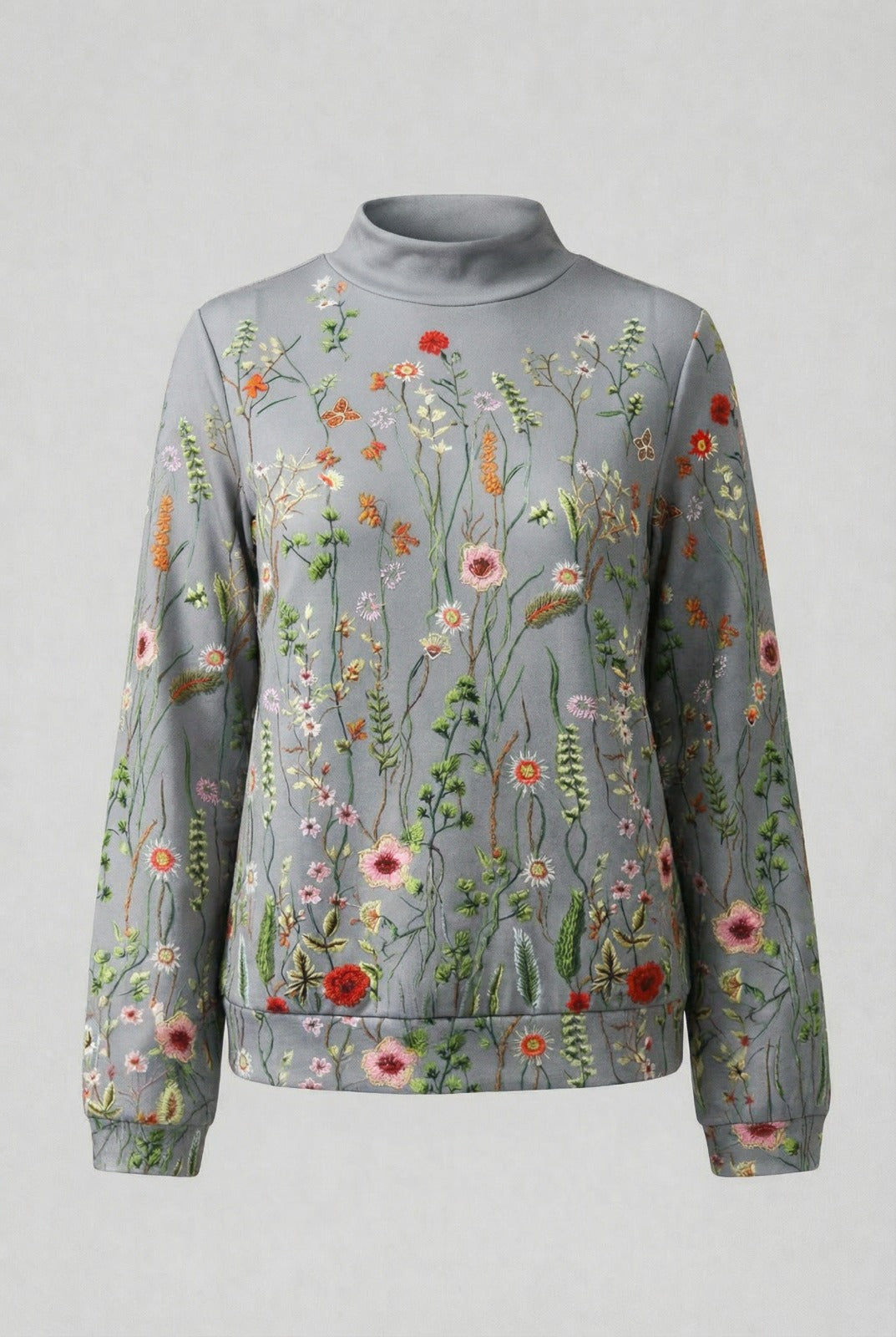 Pulls pour femmes : Pull Femme Imprimé Décontracté Polyester dans Multicolore S de Marche Lino