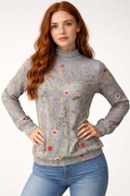 Pull Femme Imprimé Décontracté Polyester
