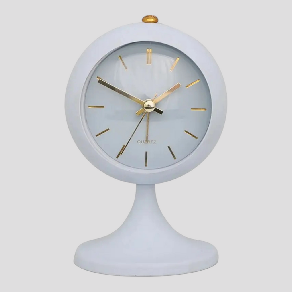 Réveil de Table Quartz Silencieux - Horloge de Chevet Design Moderne pour Chambre