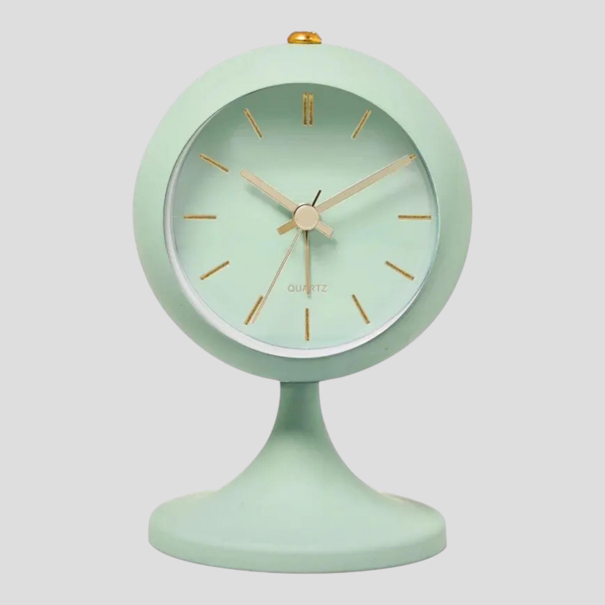 Réveil de Table Quartz Silencieux - Horloge de Chevet Design Moderne pour Chambre