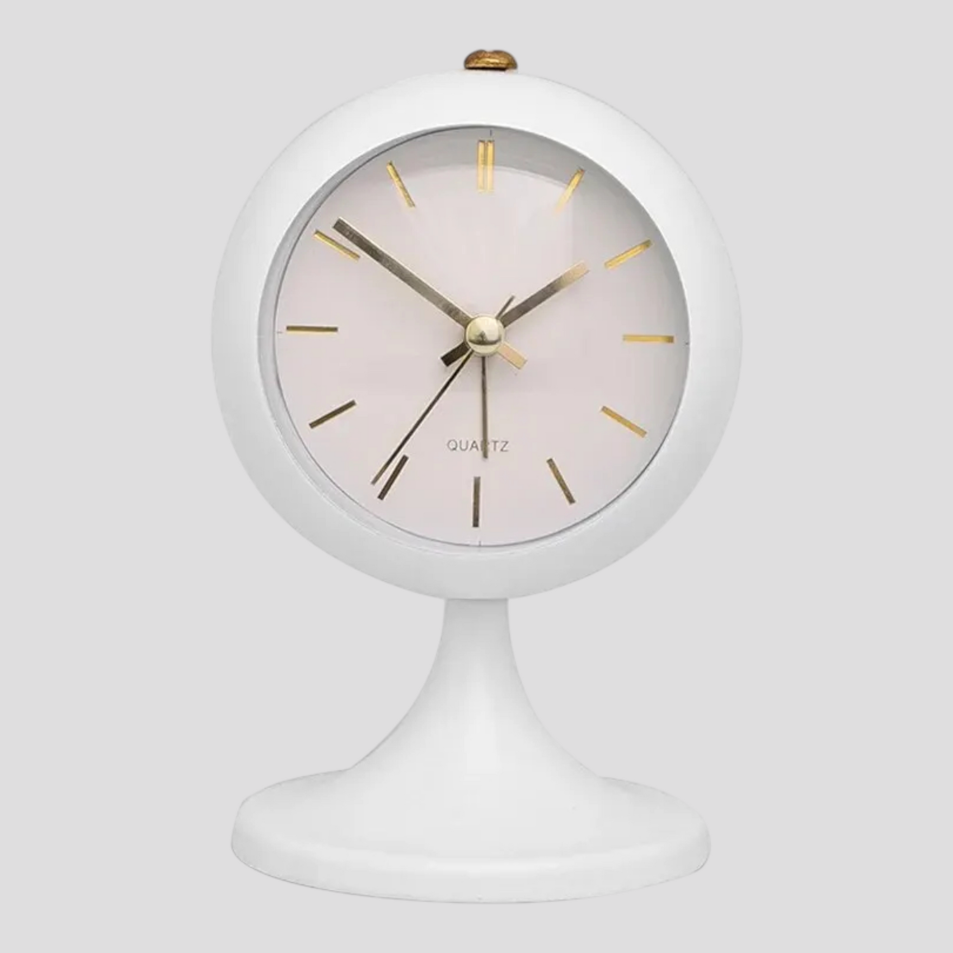 Réveil de Table Quartz Silencieux - Horloge de Chevet Design Moderne pour Chambre
