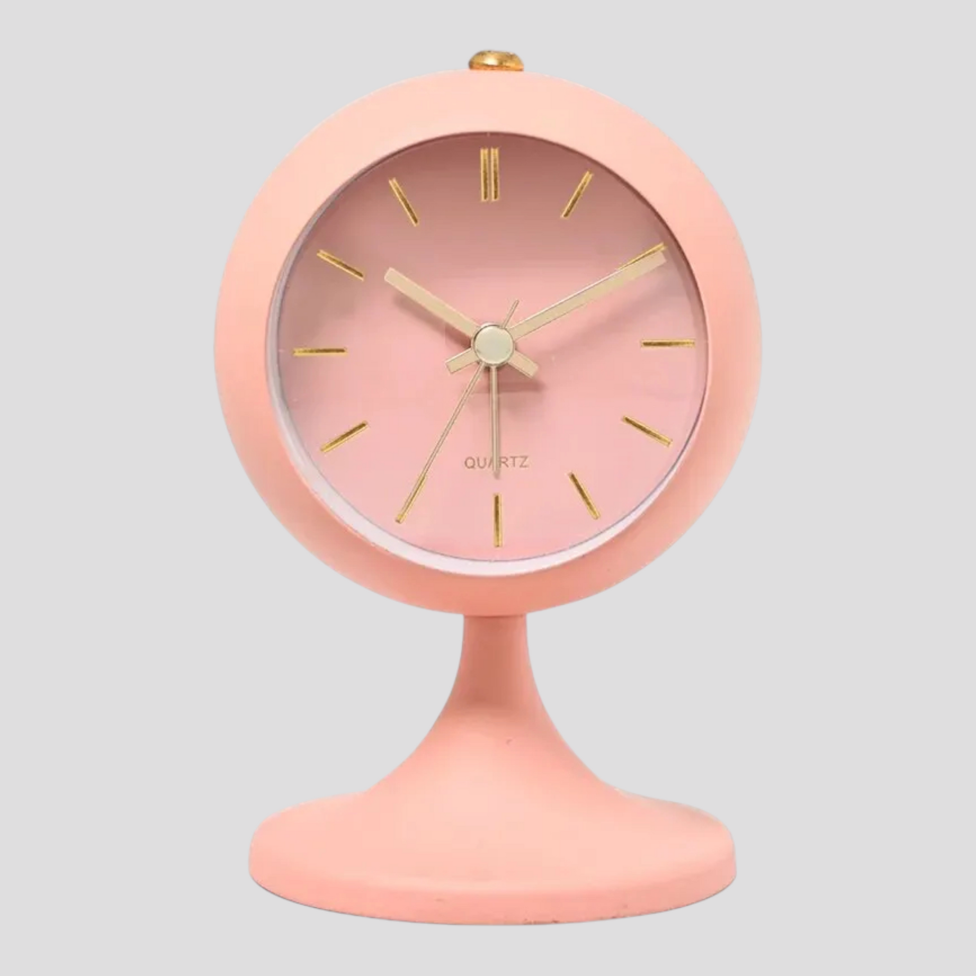 Réveil de Table Quartz Silencieux - Horloge de Chevet Design Moderne pour Chambre