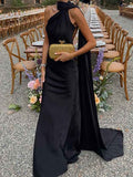 Robe Longue Femme Sans Manches Polyester