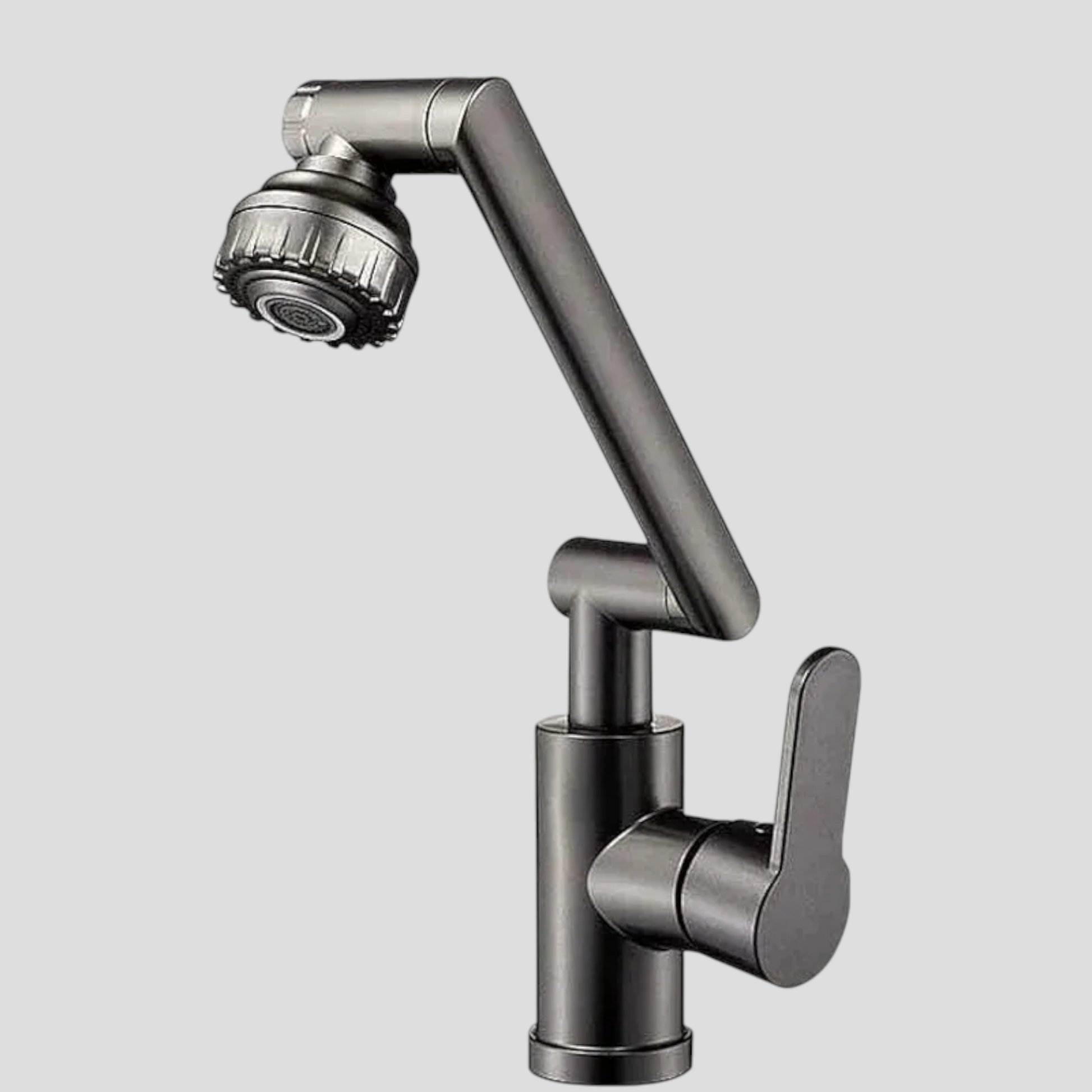Robinet Mitigeur de Cuisine à Double Jet Métal