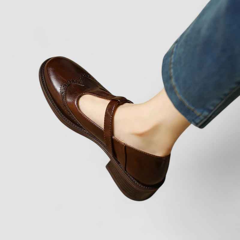 Chaussures orthopédiques Mary Jane Olyssiah - Confort et soutien toute la journée