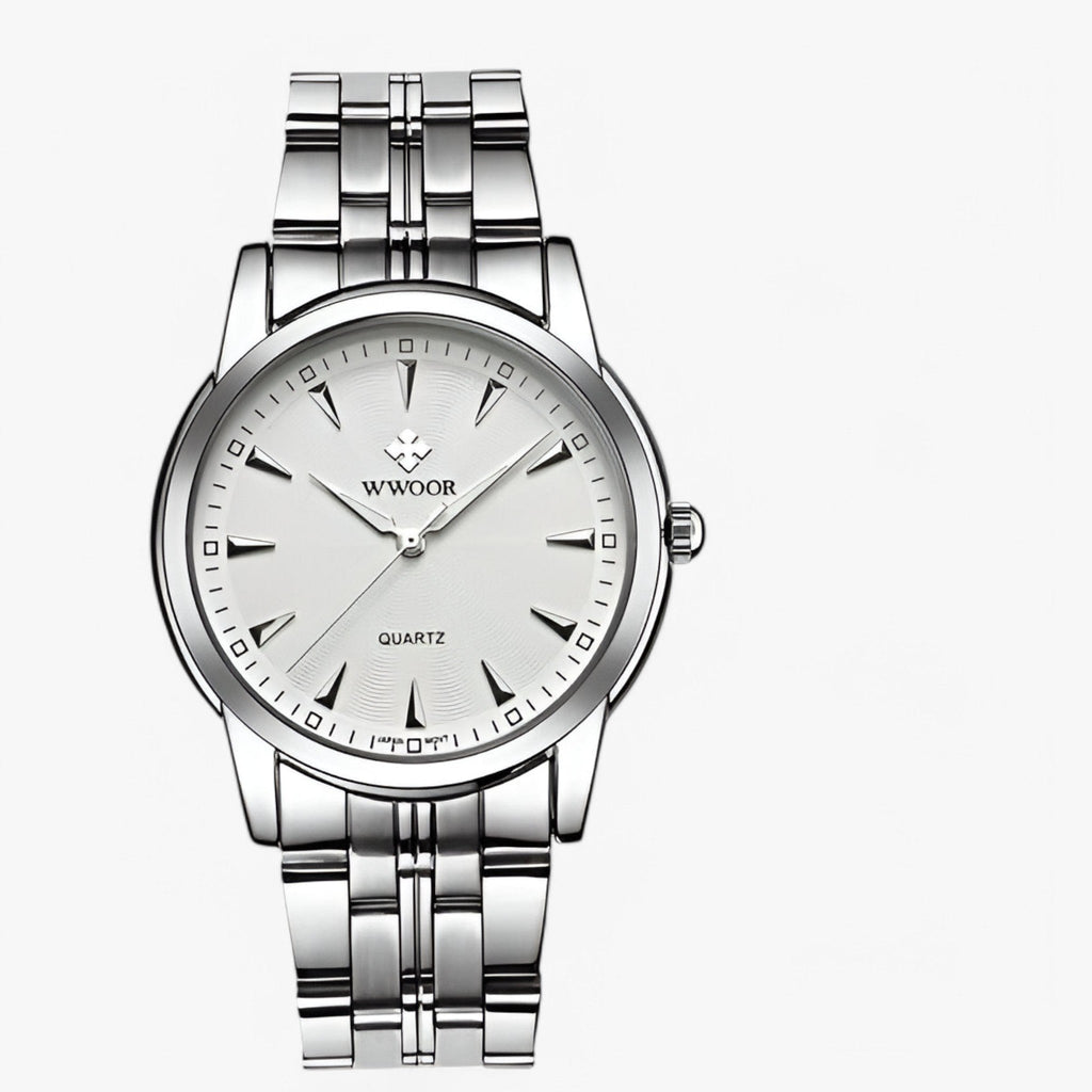 Axel | Luksus guldur i rustfrit stål - Hvid Hvid - watches - {{ product_tags }