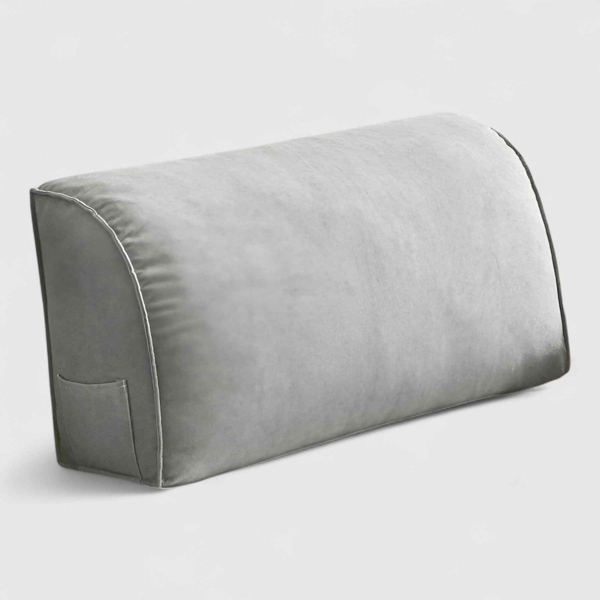 Coussins lombaires : Coussin Lombaire Ergonomique en Polyester Noir pour Soulagement Douleur Dos dans Gris Clair de Marche Lino