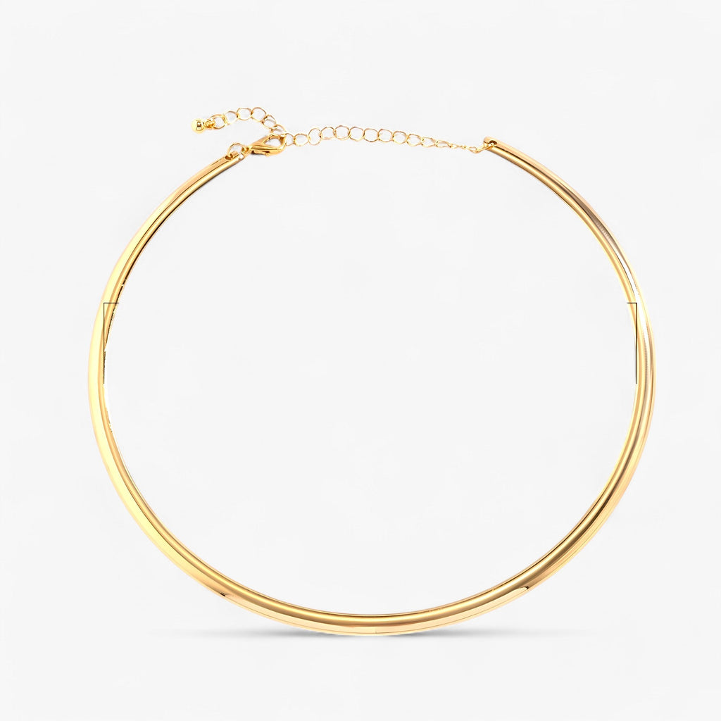 Collier Choker Or Simple - Option de style pour chaque look de fête Laine Femme