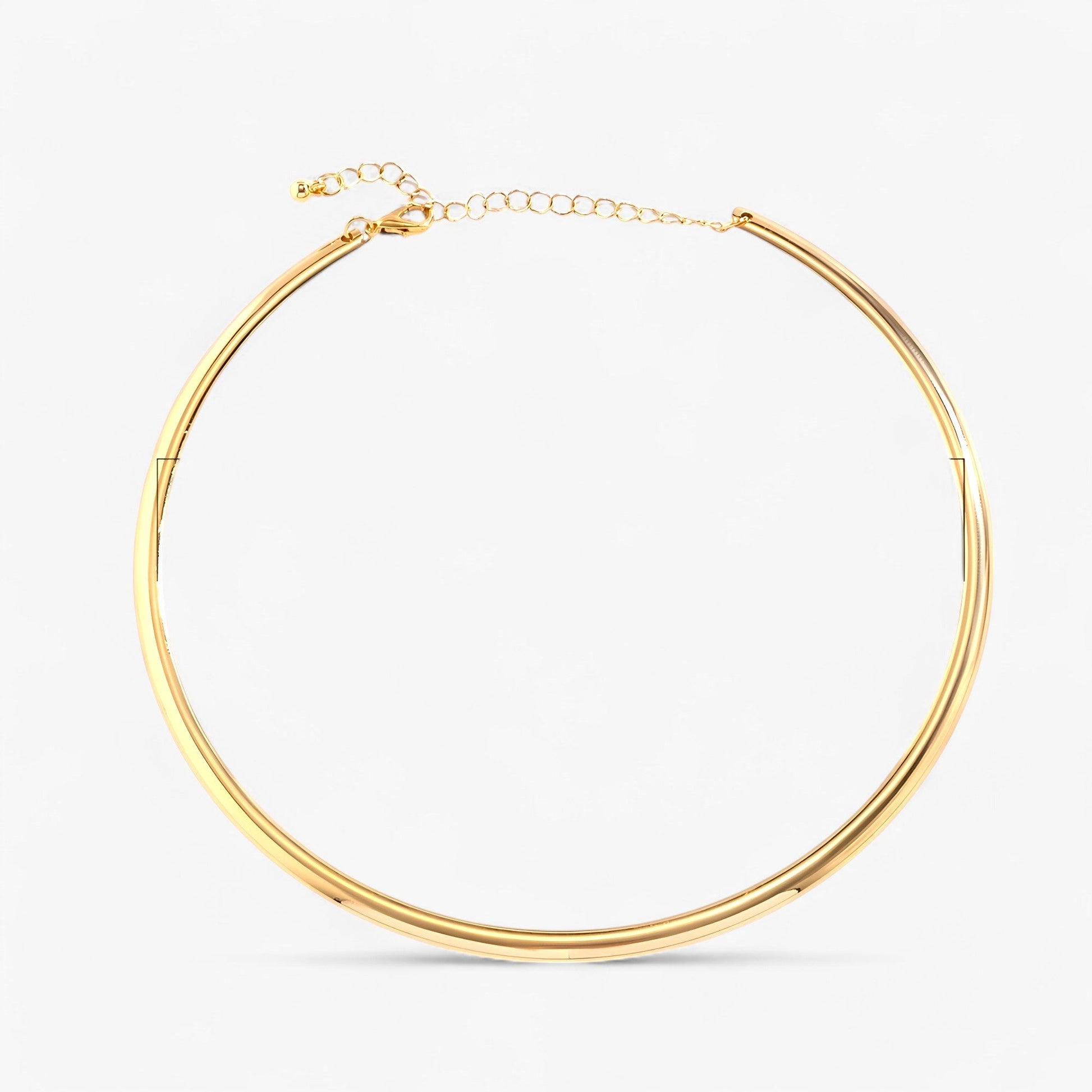 Collier Choker Or Simple - Option de style pour chaque look de fête Laine Femme