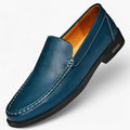 Mocassins Homme Marrons Élégants en Cuir Véritable Artisanaux Comfort Fit