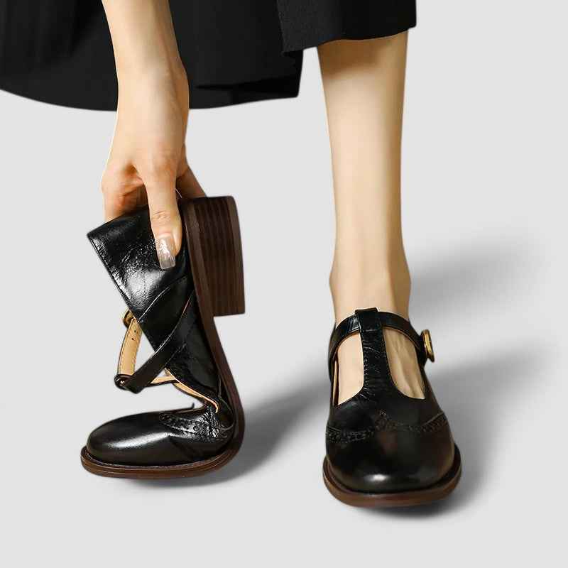 Chaussures orthopédiques Mary Jane Olyssiah - Confort et soutien toute la journée