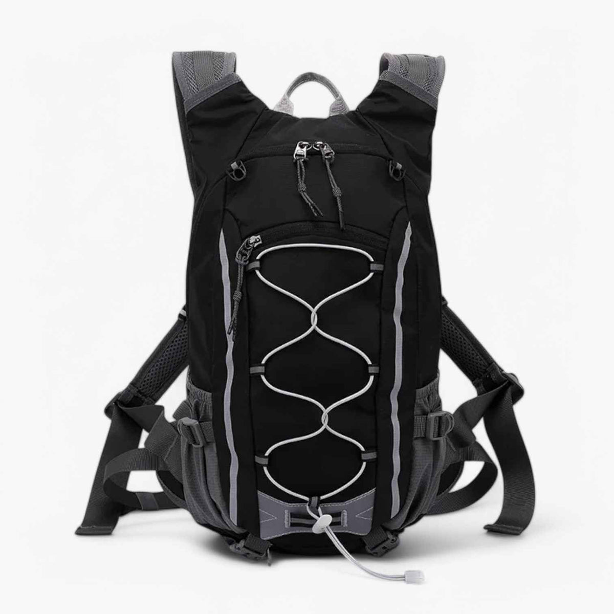 Bags : Sac à dos Homme Léger 20L pour la Randonnée, le Cyclisme et le Trekking, Respirant et Imperméable dans noir de Marche Lino