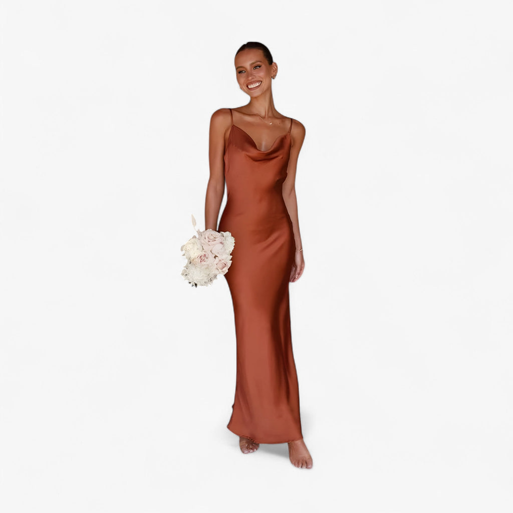 Robe Longue pour Homme en Soie et Cuir, Élégante et Douce