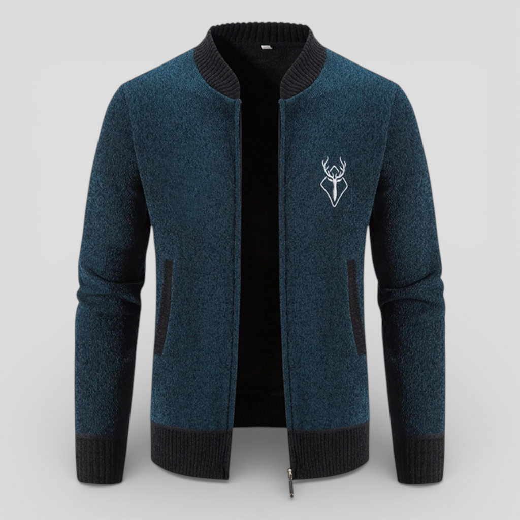 Cardigan Zippé Homme Pratique
