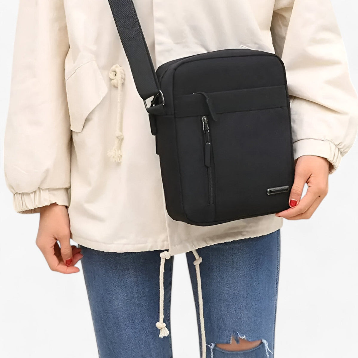 Bags : Sac Bandoulière Homme Business en Tissu Oxford dans de Roselva