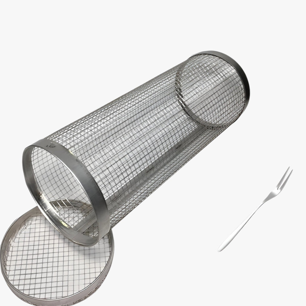 Harmoni | Drejbar BBQ-grillmand – Ensartet madlavning, ingen besvær med at dreje - - house & garden - {{ product_tags }
