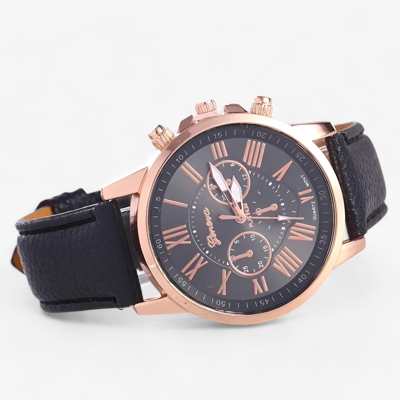 Montre pour femme de luxe - Étanche en cuir pour toutes les occasions