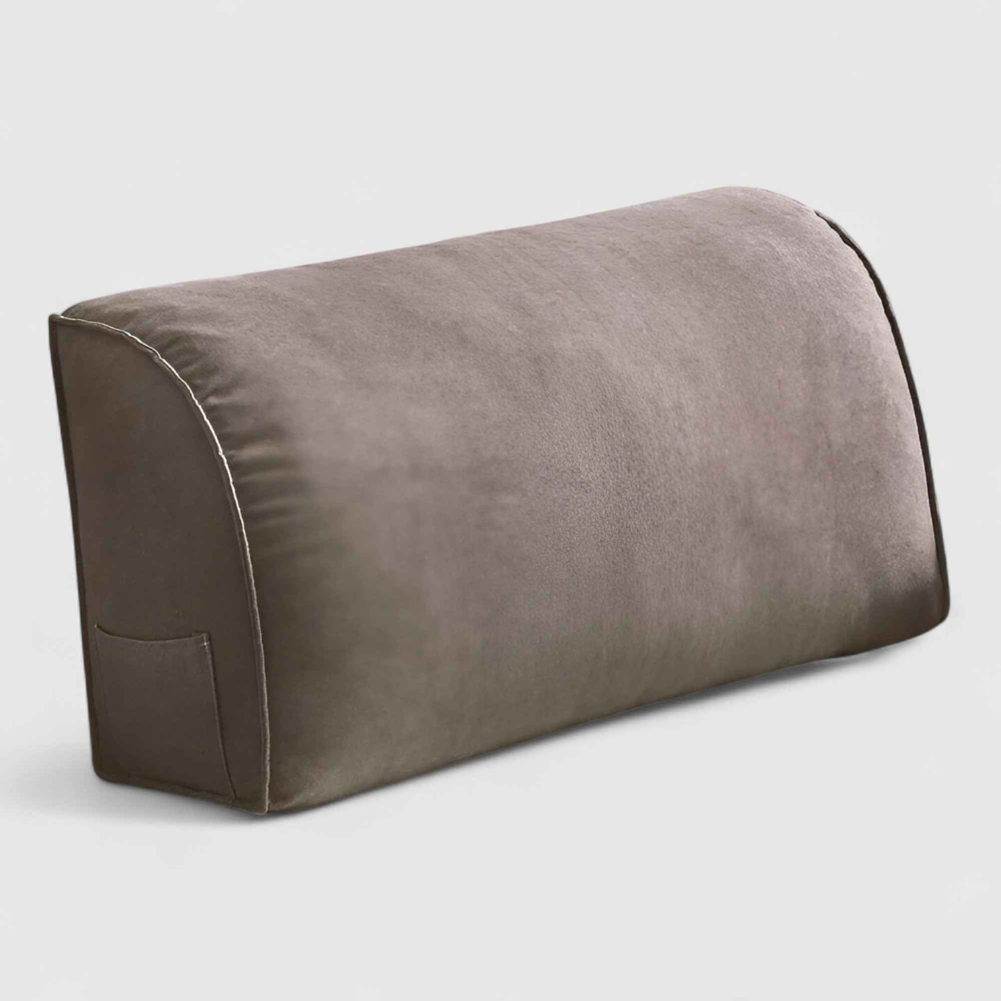 Coussins lombaires : Coussin Lombaire Ergonomique en Polyester Noir pour Soulagement Douleur Dos dans Café de Marche Lino