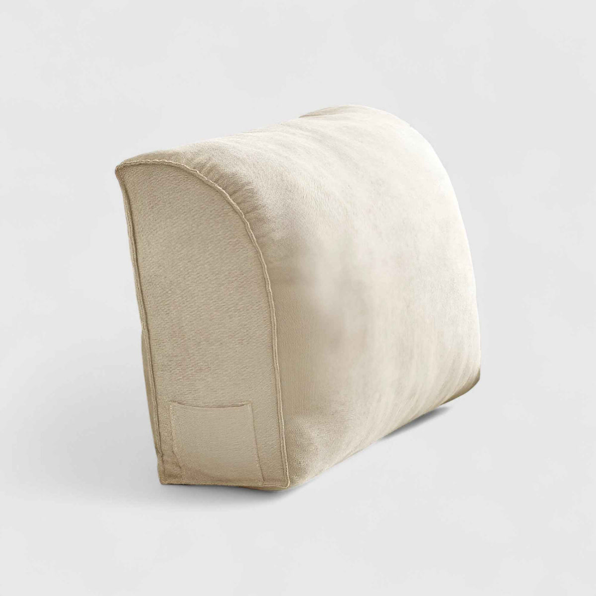Coussins lombaires : Coussin Lombaire Ergonomique en Polyester Noir pour Soulagement Douleur Dos dans de Marche Lino