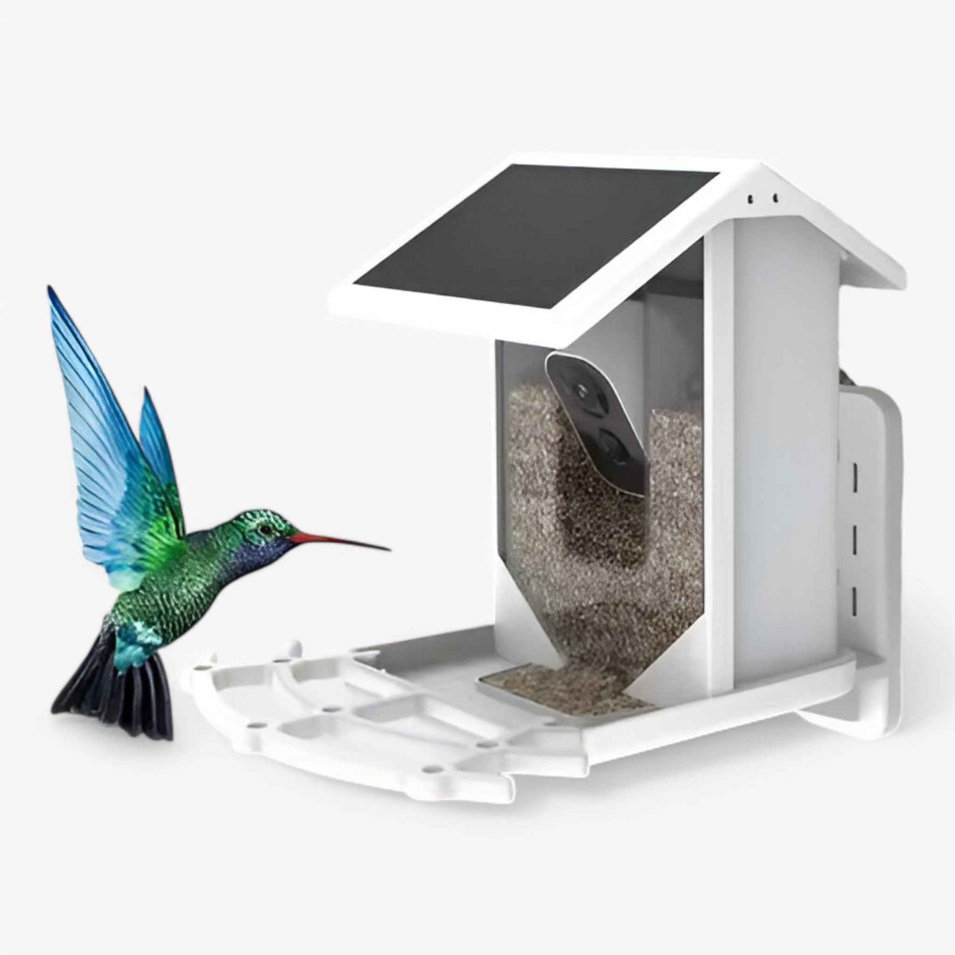 Auxco Mangeoire pour oiseaux intelligente — Mangeoire de jardin facile à utiliser