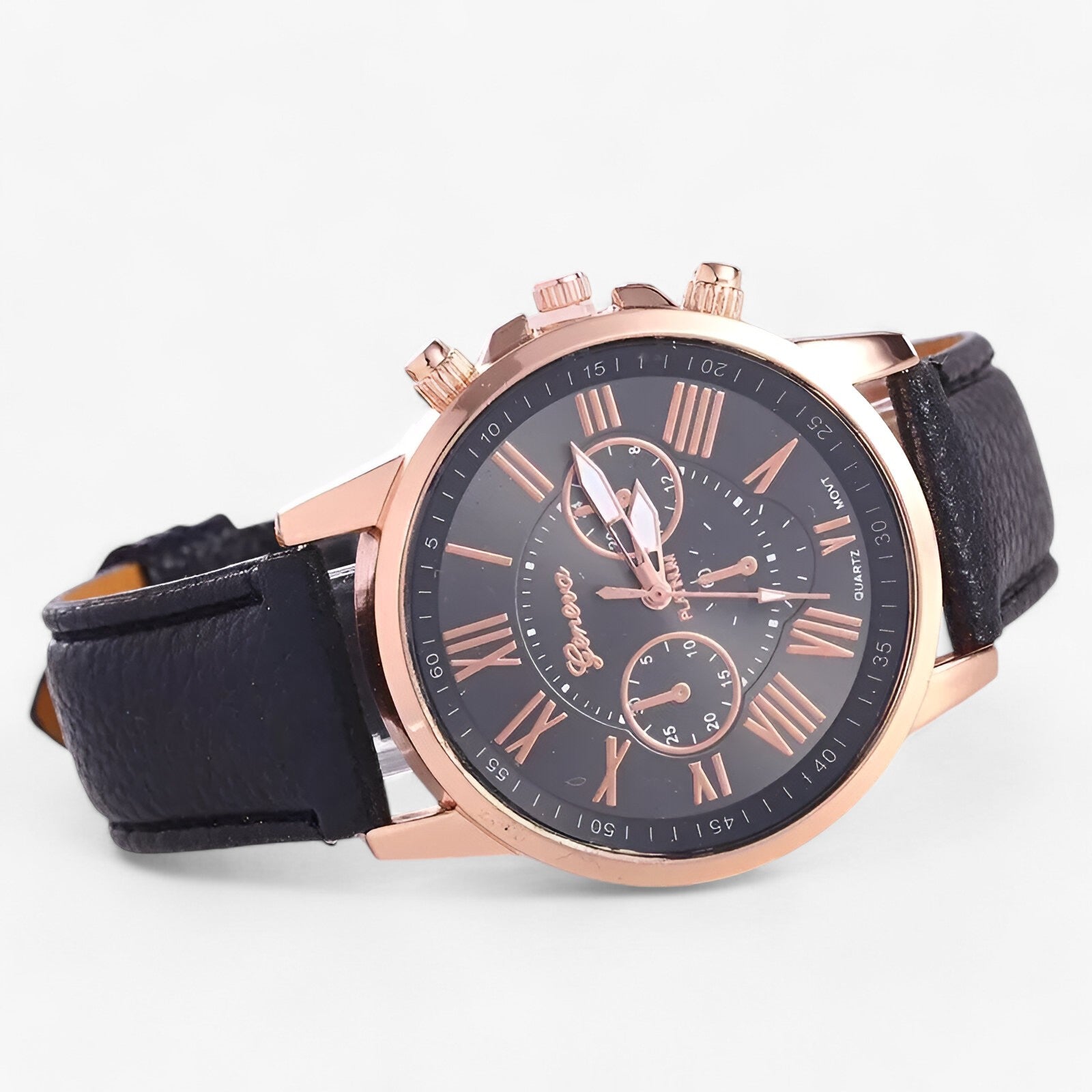 Montre pour femme de luxe - Étanche en cuir pour toutes les occasions