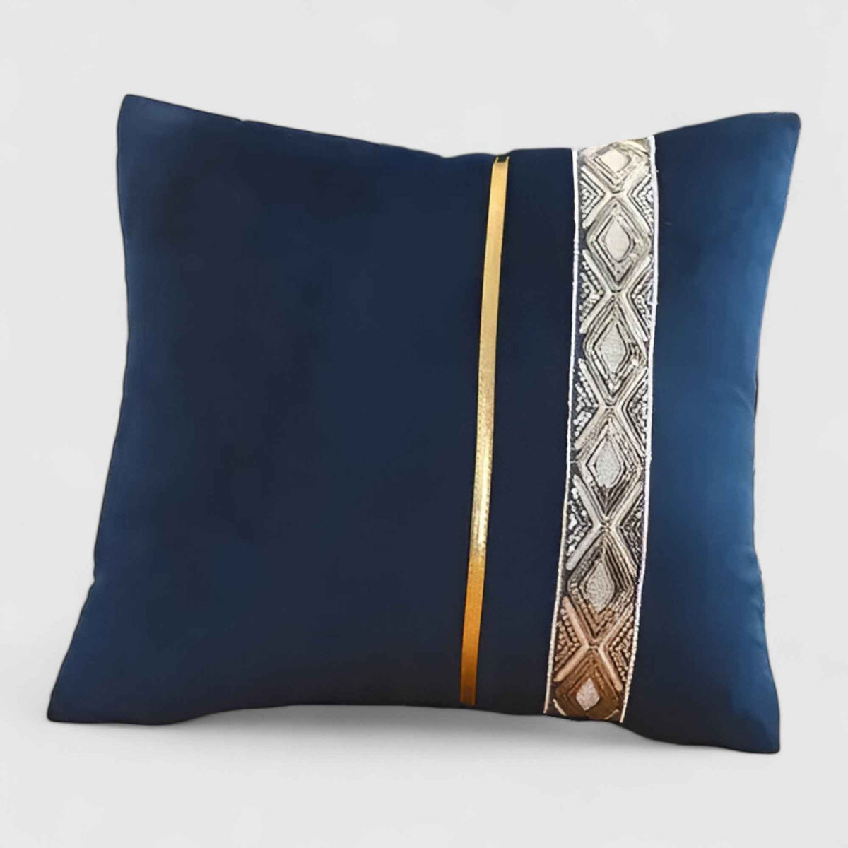 Coussins et oreillers : Coussin Décoratif Canapé en Polyester 45x45 Cm dans Bleu 45cm x 45cm de Marche Lino
