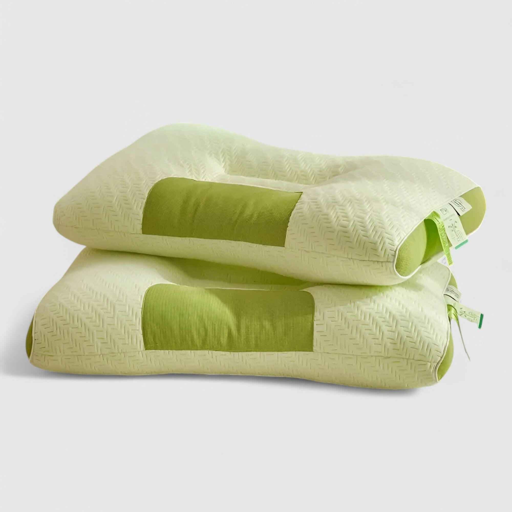 Coussins : Oreiller Antibactérien en Bambou Coussins Confort De Sommeil dans de Marche Lino
