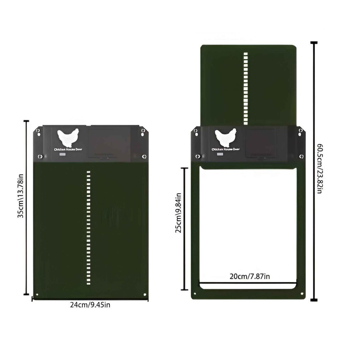 Chicken Coop Door : Porte Automatique Solaire PRO+ pour Poulailler - Capteurs Lumière & Minuterie Intelligente dans de Marche Lino