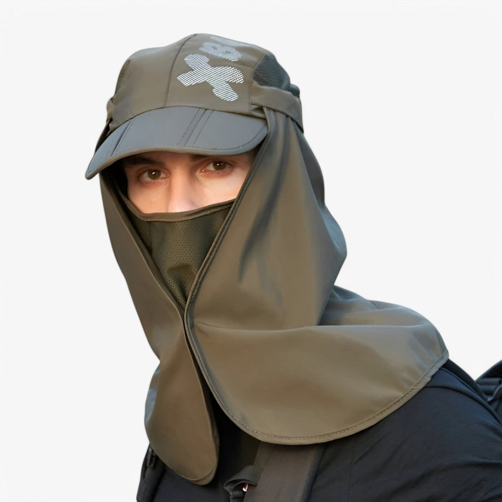 Chapeau d'été homme pliable imperméable UV – Séchage rapide, Protection solaire