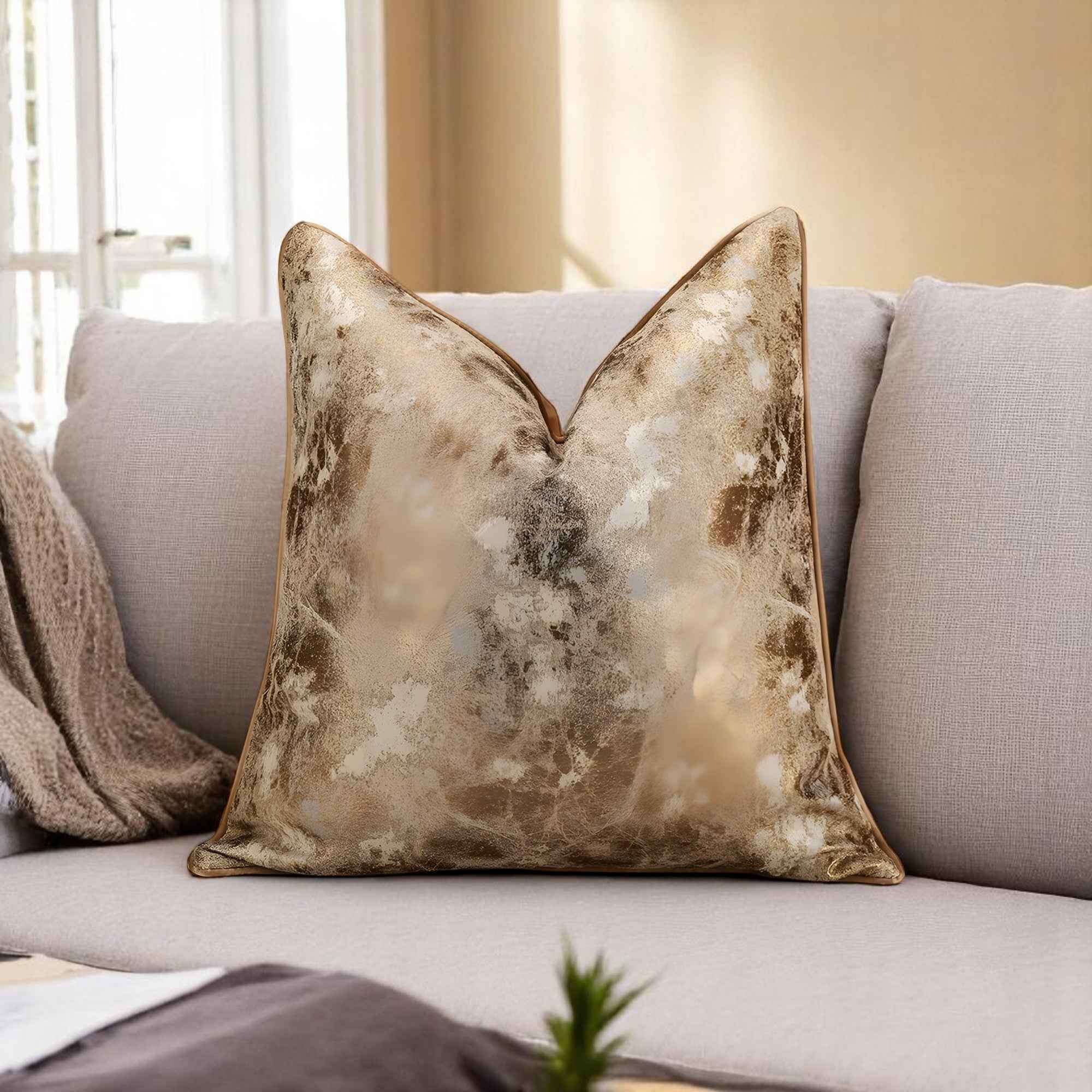 Coussins décoratifs : Coussin Décoratif Canapé en Tissu Accessoires Maison dans de Marche Lino