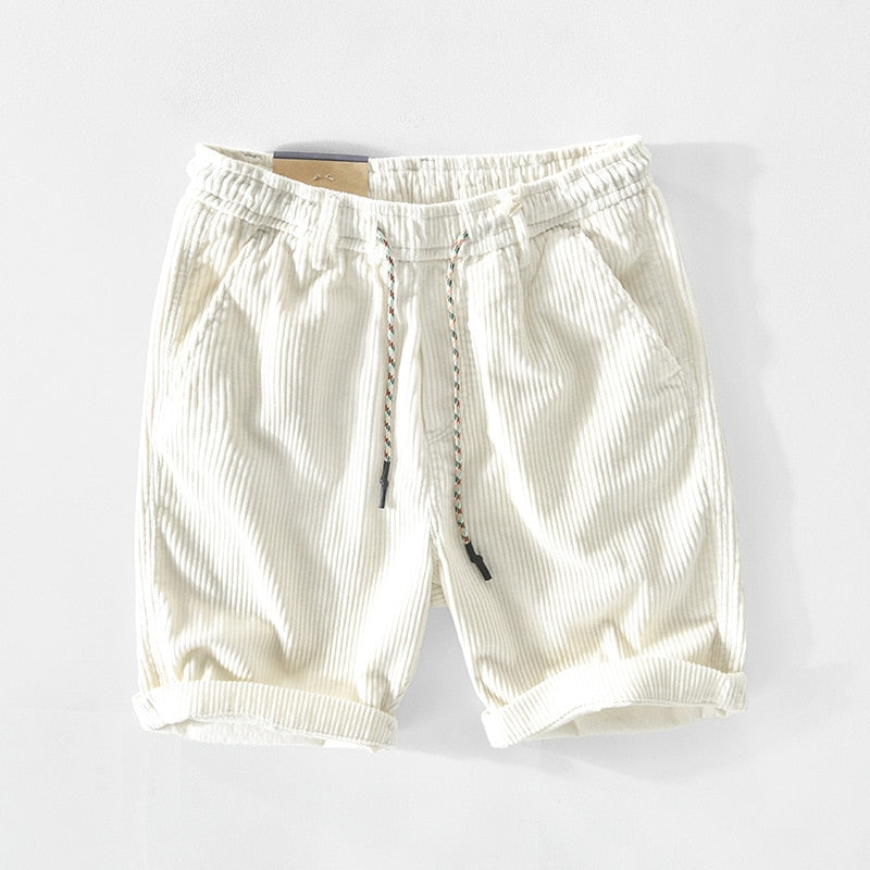 Short en Velours Côtelé - Style et Confort Homme