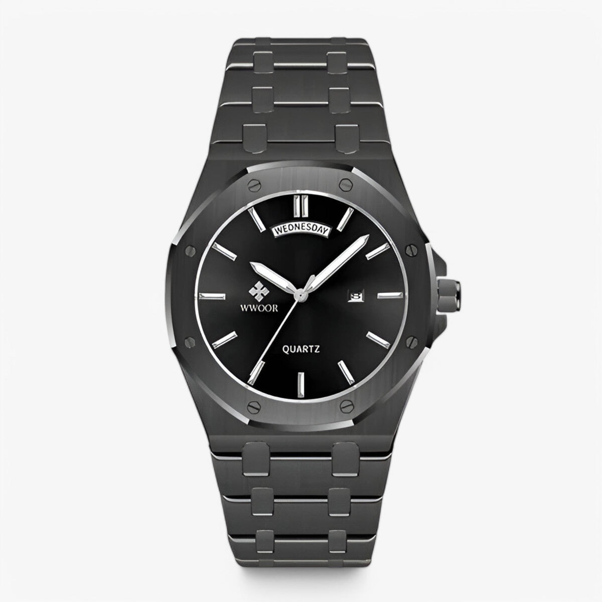 watches : Montre Sportive de Luxe pour Homme - Acier Inoxydable Premium dans noir noir de Concept Odense