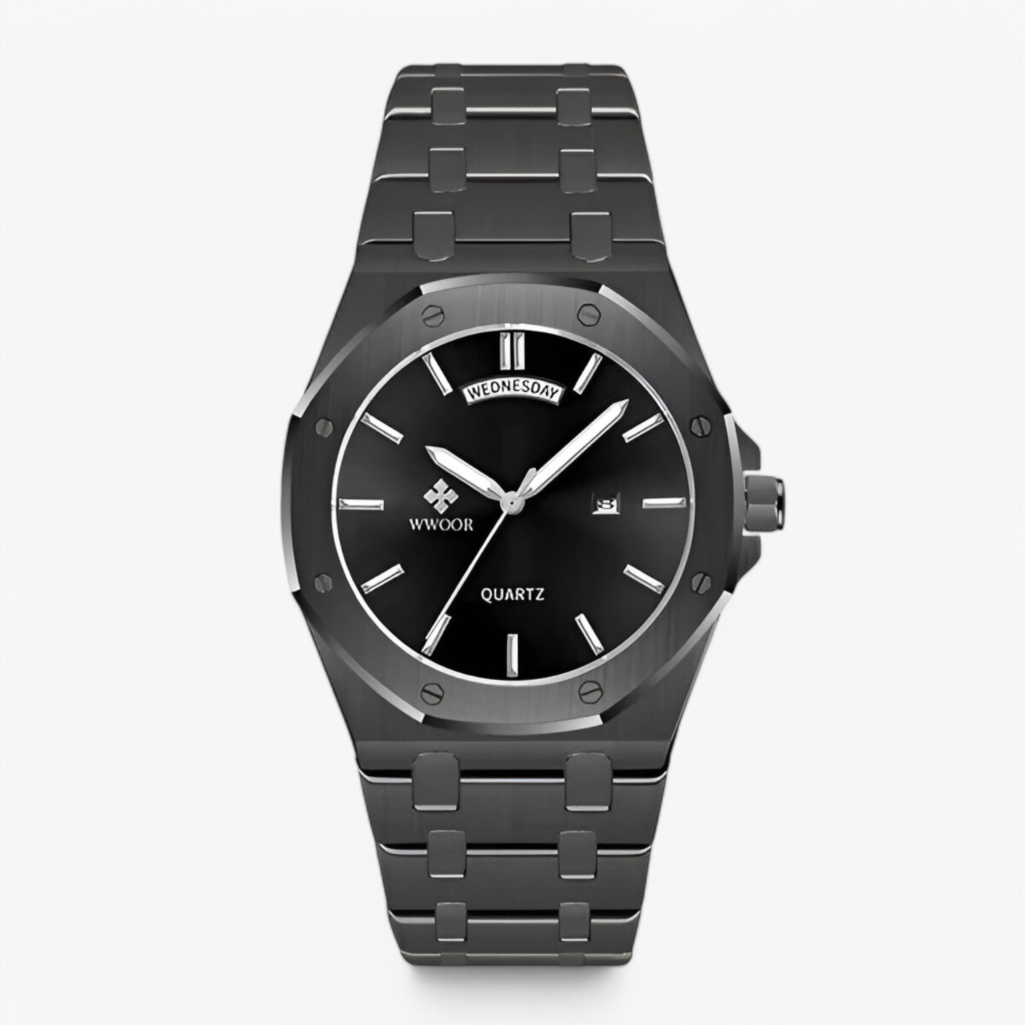 watches : Montre Sportive de Luxe pour Homme - Acier Inoxydable Premium dans noir noir de Concept Odense