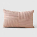 Couvercle de Coussin en Velours Côtelé 30x50 Cm