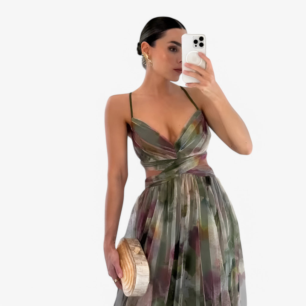 Robe Fourreau Noire Élégante avec Volant Femme - Robe de Soirée ou de Cocktail, Tailles S-XL