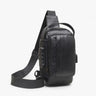 Bags : Sac Besace Antivol Homme avec Port USB dans Noir de Roselva