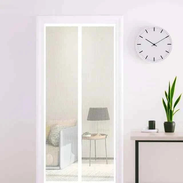 Magnetische Hordeur Zwart 120x210cm - Vliegengordijn voor Deur, Insectenwering