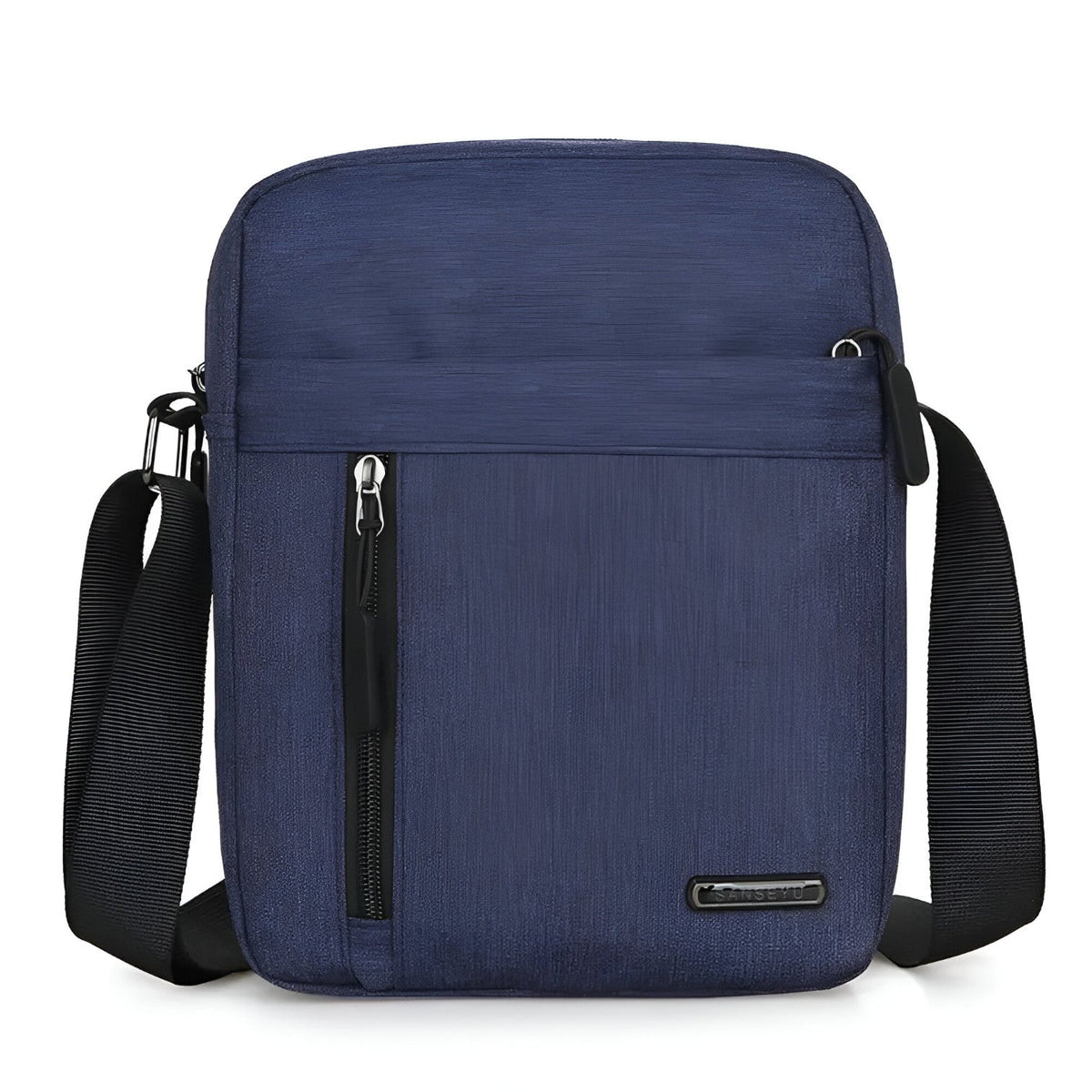 Bags : Sac Bandoulière Homme Business en Tissu Oxford dans Bleu de Roselva