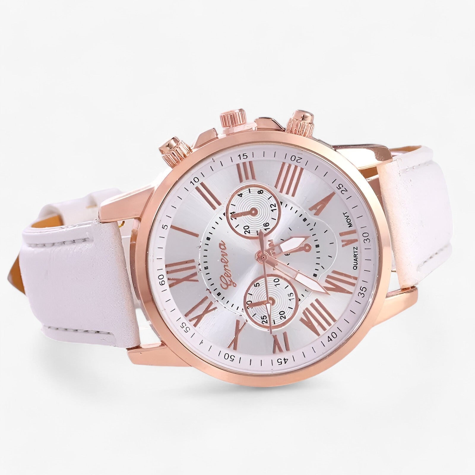 Montre pour femme de luxe - Étanche en cuir pour toutes les occasions