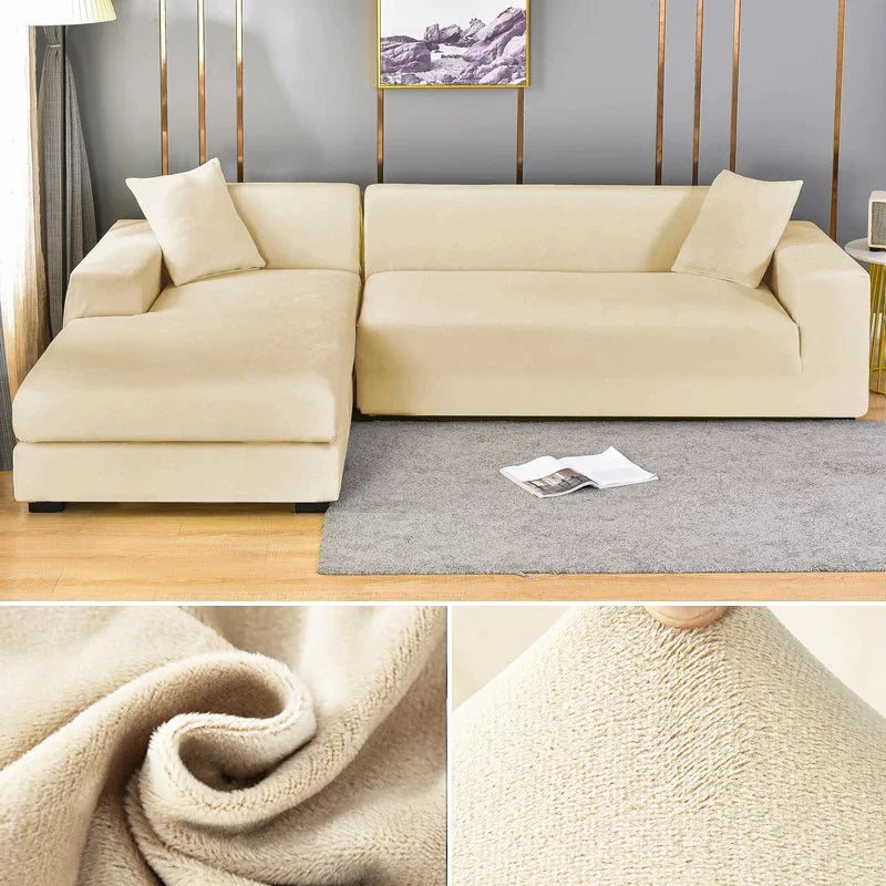 home & garden : CouchCover - Protecteur de meuble doux antidérapant - Gris dans de Marche Lino