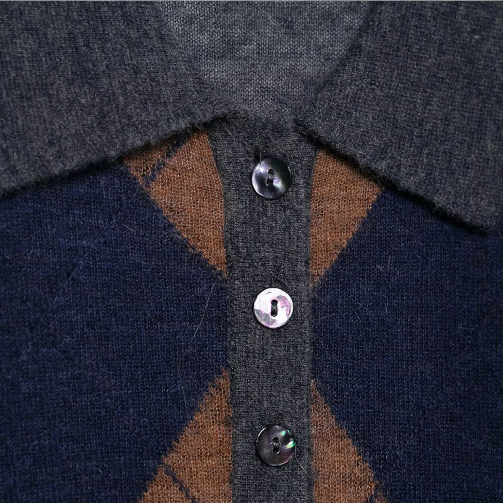 Polo Femme Rétro en Tricot T-shirts et débardeurs