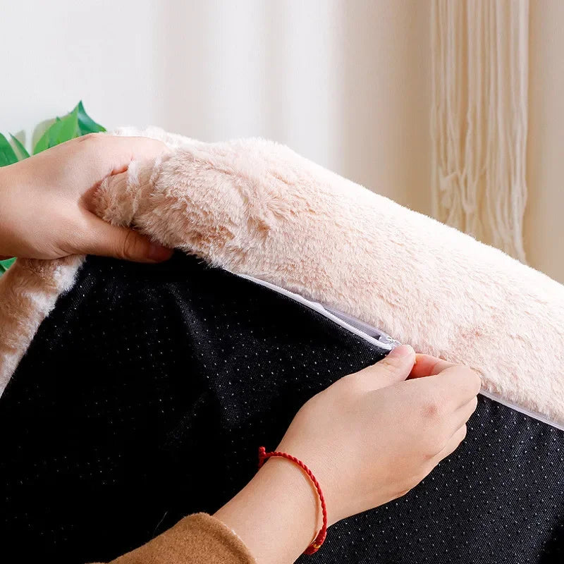 Housse de canapé apaisante pour animaux de compagnie Gris clair - Confort de canapé relaxant - Microfibre