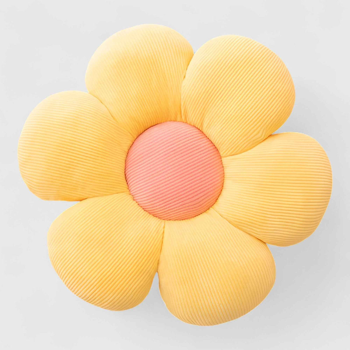 Tapis : Tapis Décoratif Fleurs pour un Salon et Accueillant dans Jaune de Marche Lino
